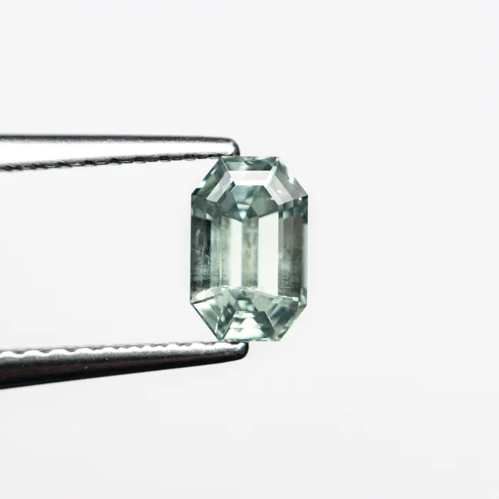 087ct 627x398x349mm Cut Corner Rectangle Step Cut Sapphire 2370509 Misfit Gems Rings