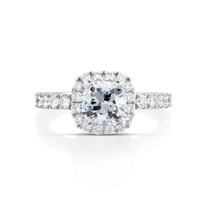 120 Carat Estate Cushion Cut Diamond Halo Ring Stephen Silver Fine Jewelry Rings 120 Carat Estate Cushion Cut Diamond Halo Ring Stephen Silver Fine Jewelry Rings