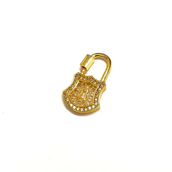 24Kt Gold Plated Brass Carabiner Clasp Micro Pave Carabiner Screw Clasp Peppy Beads PreStyled Sets 24Kt Gold Plated Brass Carabiner Clasp Micro Pave Carabiner Screw Clasp Peppy Beads PreStyled Sets