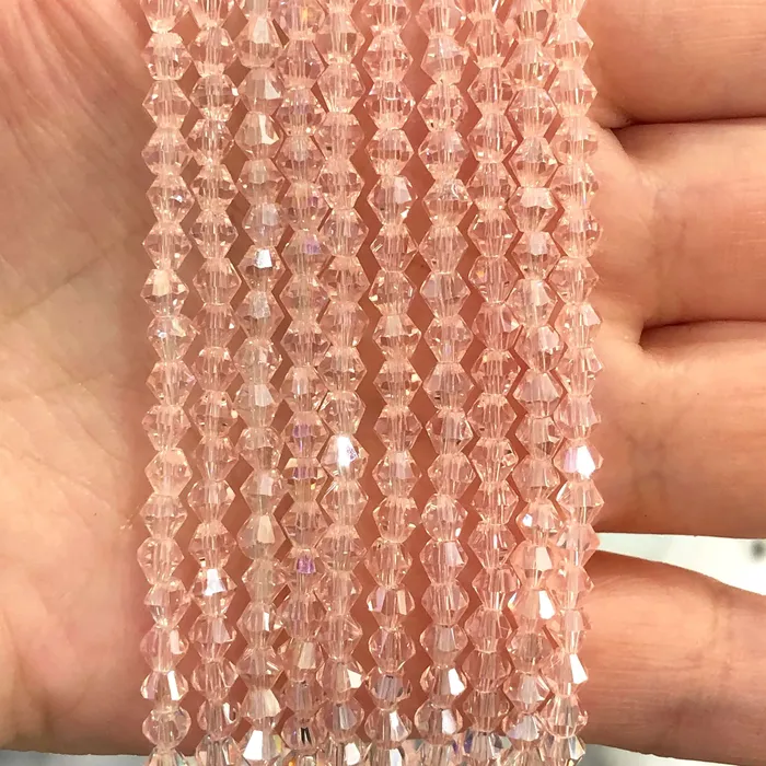 4mm Crystal Bicone Beads PBC4B48 Peppy Beads Earrings