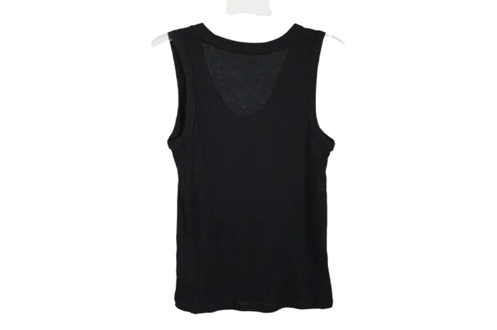 A New Day Black Rib Tank L A New Day Necklaces