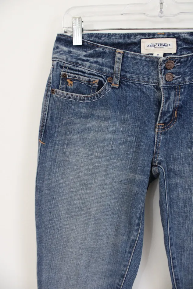 Abercrombie Fitch Earrings Abercrombie Fitch Y2K Low Rise Jeans 0