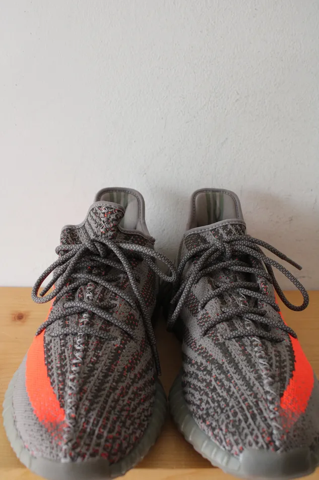 Adidas Adidas Yeezy Boost 350 Beluga Gray Orange Sneakers Size 13 Earrings