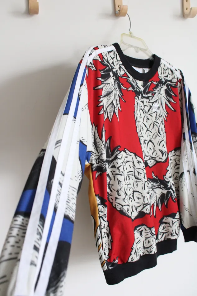 Adidas x Farm Rio Pullover AllOver Tropical Sweatshirt XXS Adidas Earrings
