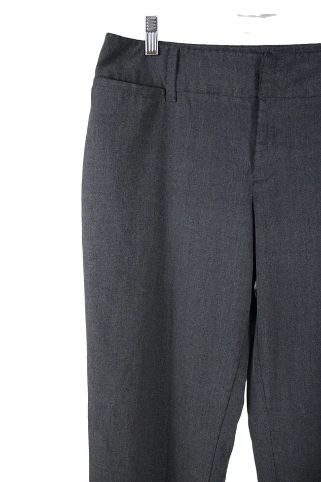 AGB Gray Dress Pant 12 AGB Earrings