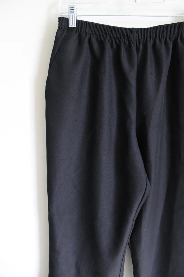 Alfred Dunner Black Trouser 14 Petite Alfred Dunner Rings