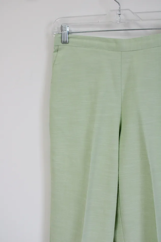 Alfred Dunner Necklaces Alfred Dunner Light Key Lime Green Pants 8 Petite