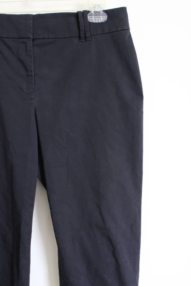Ann Taylor LOFT Ann Taylor Navy Blue Chino Pant 4 Rings