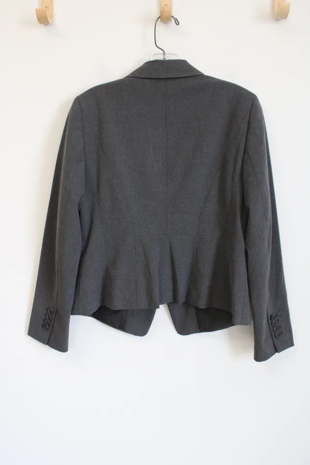 Ann Taylor LOFT Earrings Ann Taylor Gray Blazer 6 Petite