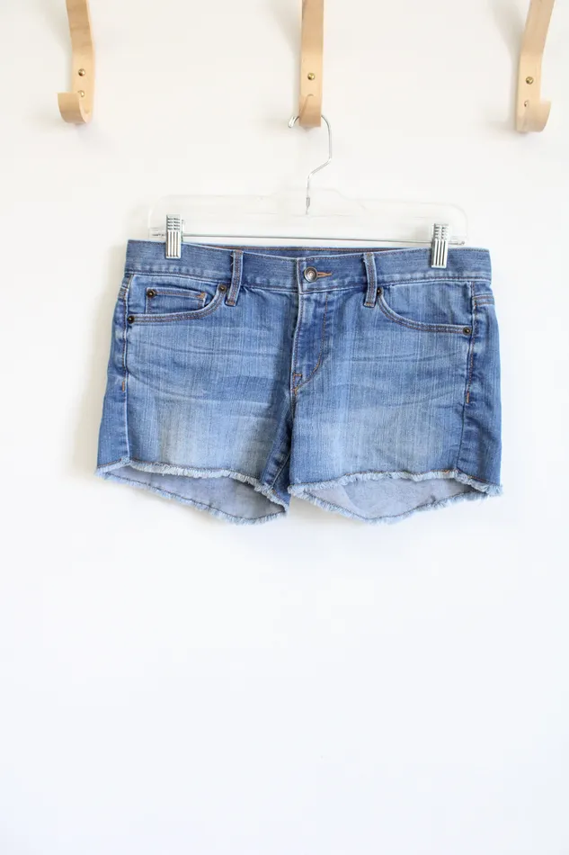 Ann Taylor LOFT LOFT Cut Off Jean Shorts 2 Rings