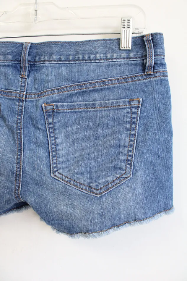 Ann Taylor LOFT LOFT Cut Off Jean Shorts 2 Rings