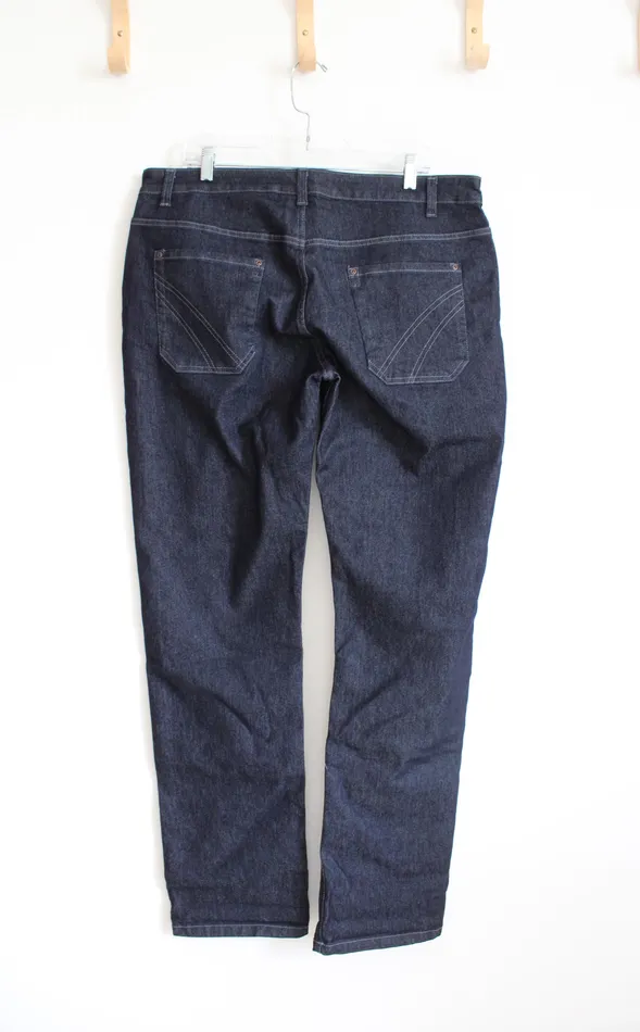 Apparel Collection Dark Wash Jeans 40X34 Apparel Collection Earrings