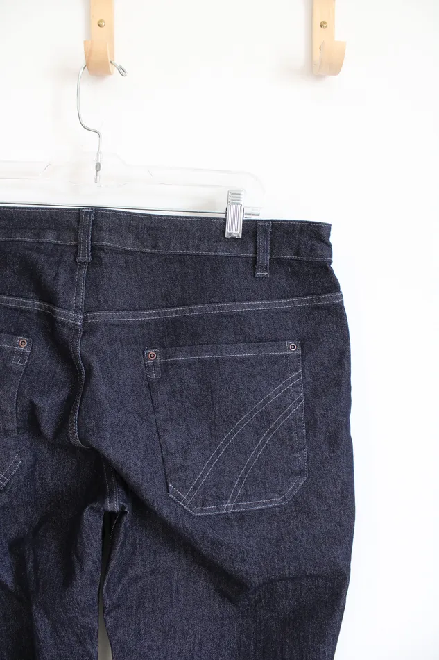 Apparel Collection Dark Wash Jeans 40X34 Apparel Collection Earrings