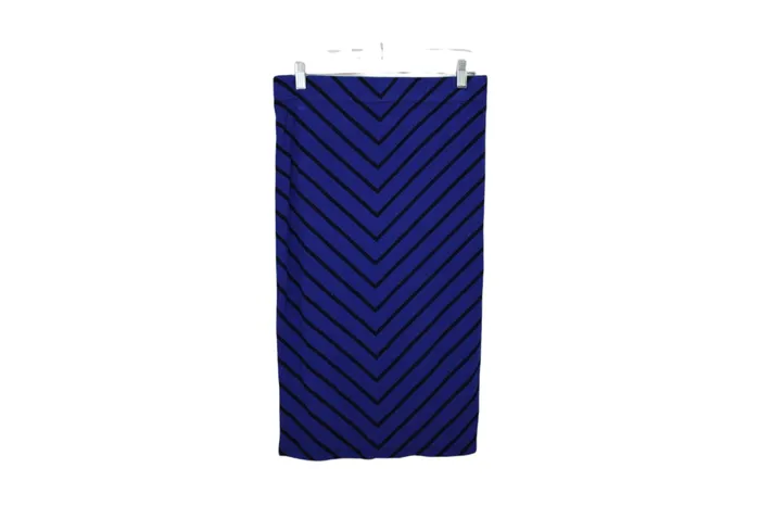 APT9 Blue Chevron Skirt M APT9 Rings