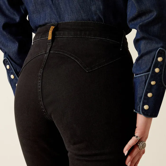 ARIAT CLOTHING Earrings ARIAT WOMENS HIGH RISE DIXIE SLIM TROUSER JEANS VALENCIA