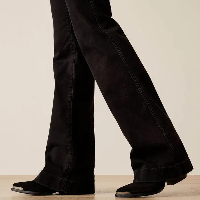 ARIAT CLOTHING Earrings ARIAT WOMENS HIGH RISE DIXIE SLIM TROUSER JEANS VALENCIA