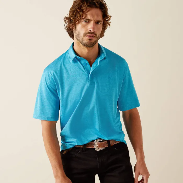 ARIAT MENS CHARGER 20 POLO HAWAIIAN SURF ARIAT MENS CLOTHING Earrings