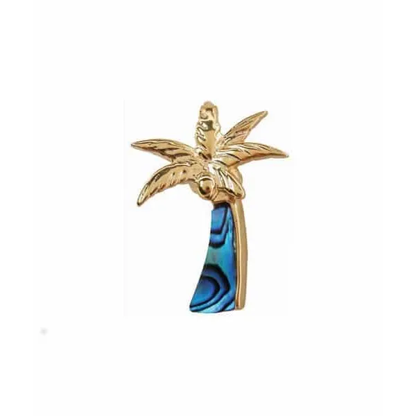 Ariki Paua Palm Tree Pendant ARIKINEWZEALAND Necklaces
