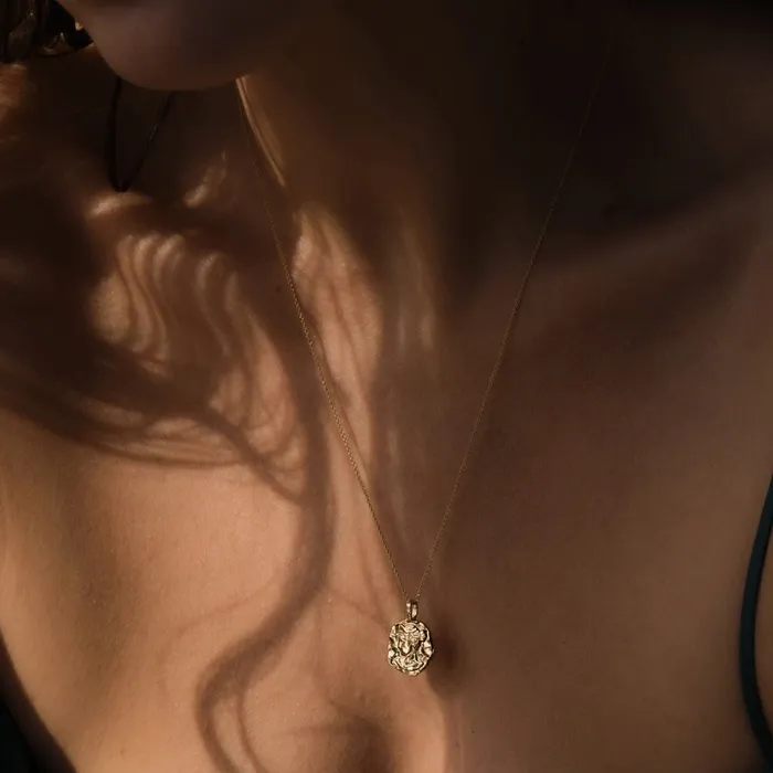 Artemis Molten Mini Medallion COMMON ERA Earrings