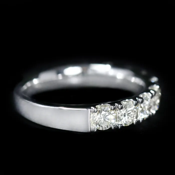 BR Designs Rings 14K White Gold 150 CTW Diamond Band