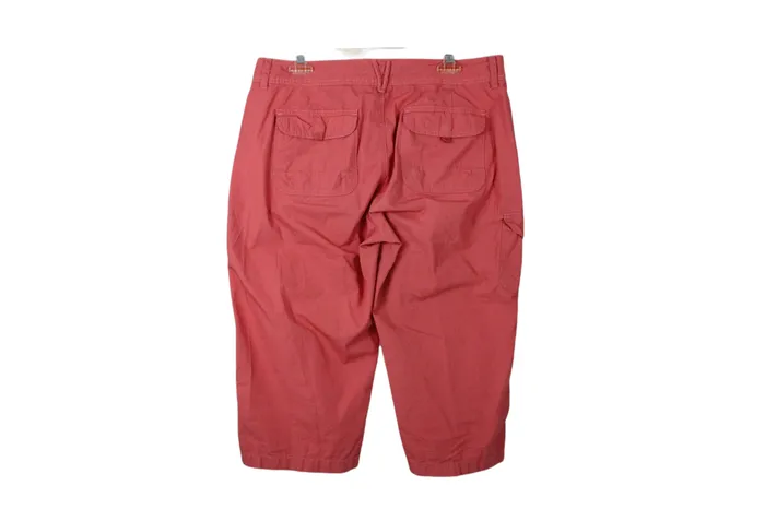Bandolinoblu Earrings Bandolinoblu Pink Cargo Capris 12