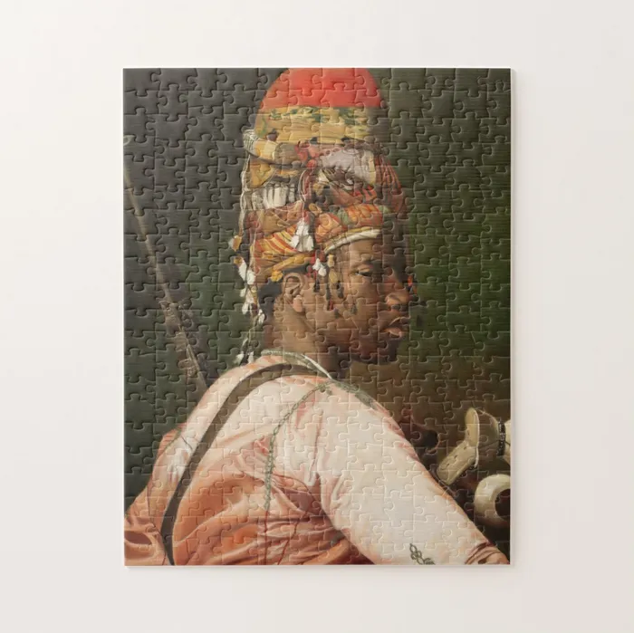 Bashi Bazouk by JeanLon Grme Traditional Thick Jigsaw Puzzle for Adults 30 to 1000 Pieces Portraits by NC Earrings Bashi Bazouk by JeanLon Grme Traditional Thick Jigsaw Puzzle for Adults 30 to 1000 Pieces Portraits by NC Earrings