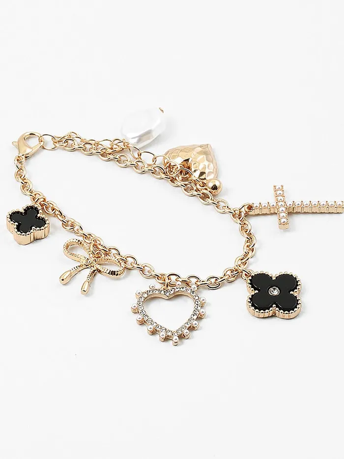 Blue Sky Bracelets Cupid Charm Bracelet