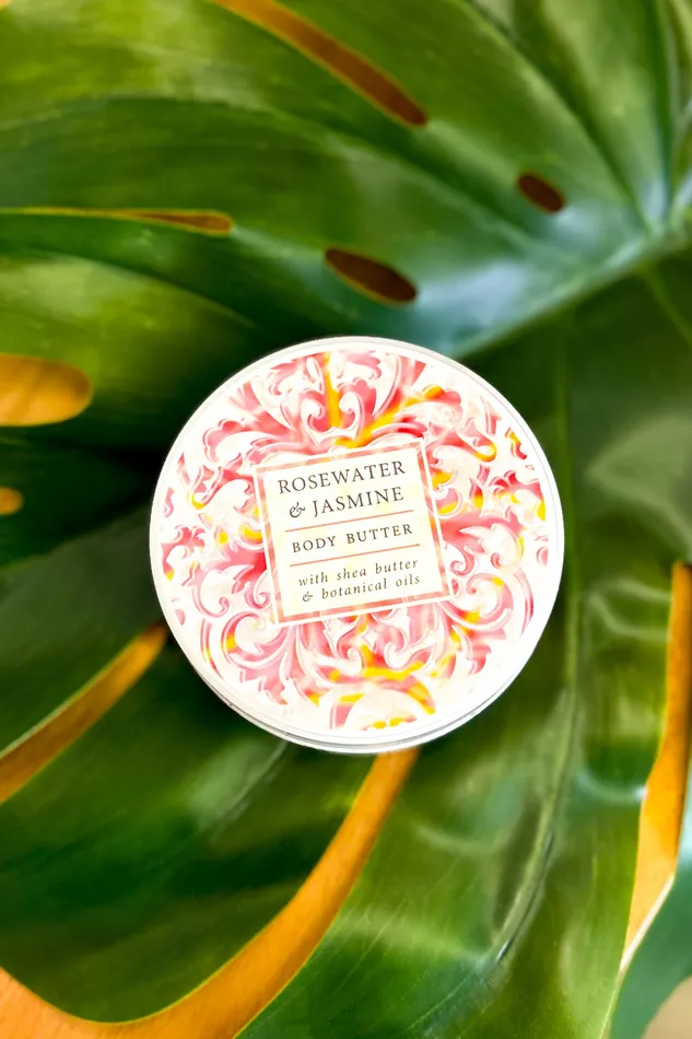 Body Butter Rosewater Jasmine Greenwich Bay Earrings