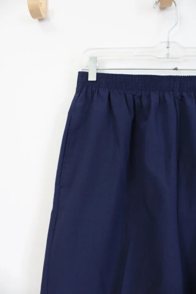 Bonworth Rings NEW Bonworth Dark Navy Blue Polyester Shorts M