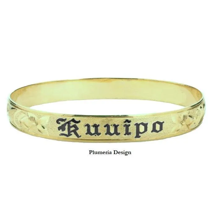 Bracelets Hawaiian Heirloom Customizable Hawaiian Heirloom 14K Gold Bracelet