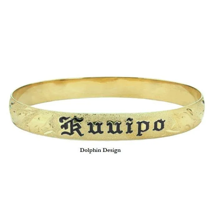 Bracelets Hawaiian Heirloom Customizable Hawaiian Heirloom 14K Gold Bracelet