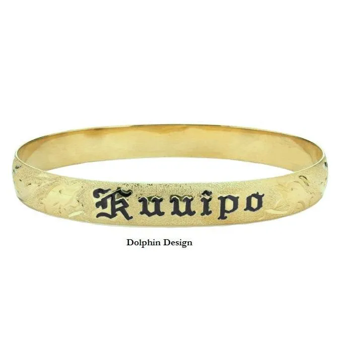 Bracelets Hawaiian Heirloom Customizable Hawaiian Heirloom 14K Gold Bracelet