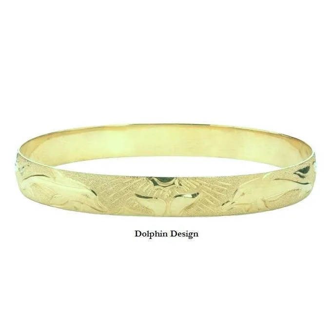 Bracelets Hawaiian Heirloom Customizable Hawaiian Heirloom 14K Gold Bracelet