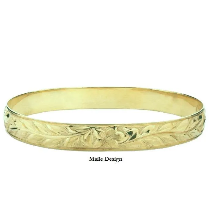 Bracelets Hawaiian Heirloom Customizable Hawaiian Heirloom 14K Gold Bracelet