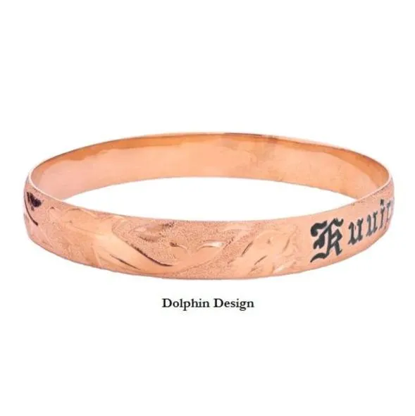 Bracelets Hawaiian Heirloom Customizable Hawaiian Heirloom 14K Gold Bracelet