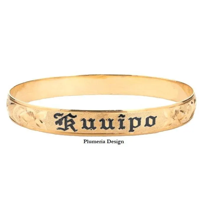 Bracelets Hawaiian Heirloom Customizable Hawaiian Heirloom 14K Gold Bracelet