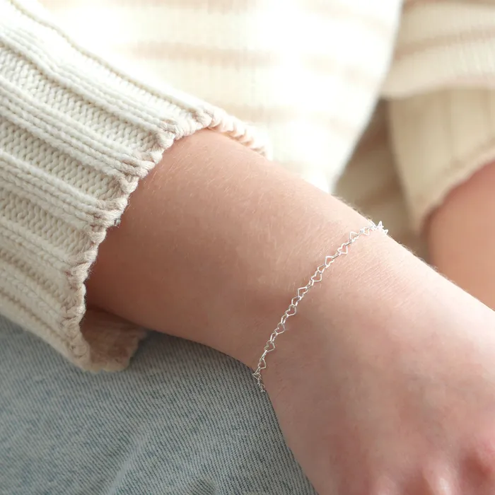 Bracelets Heart Chain Bracelet Kris Nations