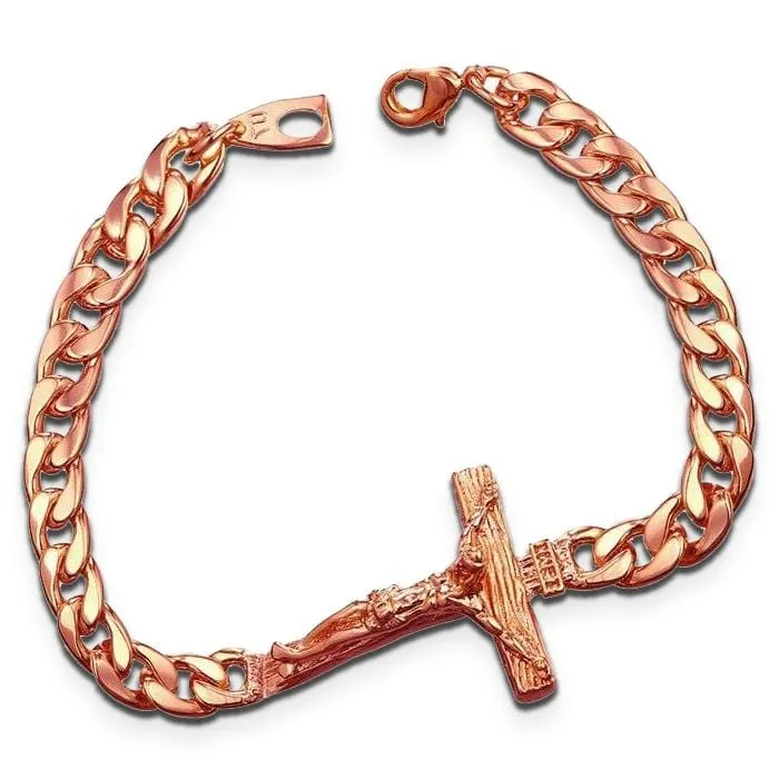 Bracelets Mens Cross Bracelet br Savior Lords Guidance