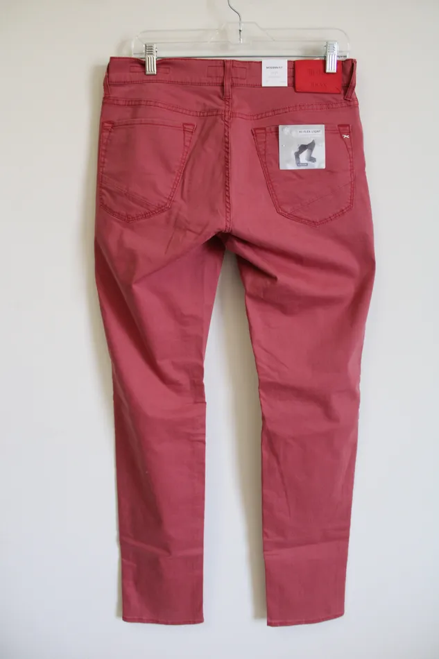 Brax Necklaces NEW Brax Feel Good StyleChuck HiFlex Light Salmon Casual Trouser 3334