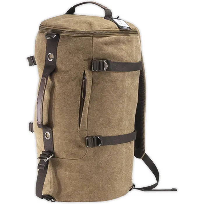 BRAYDENMADMEN Mad Man Boston Duffle Bag Backpack Brown Earrings