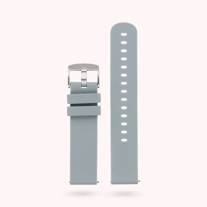 Bronzallure Cinturino Smartwatch in Silicone Chiusura Regolabile Fibbia ad Ardiglione Earrings
