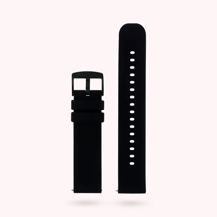 Bronzallure Cinturino Smartwatch in Silicone Chiusura Regolabile Fibbia ad Ardiglione Earrings