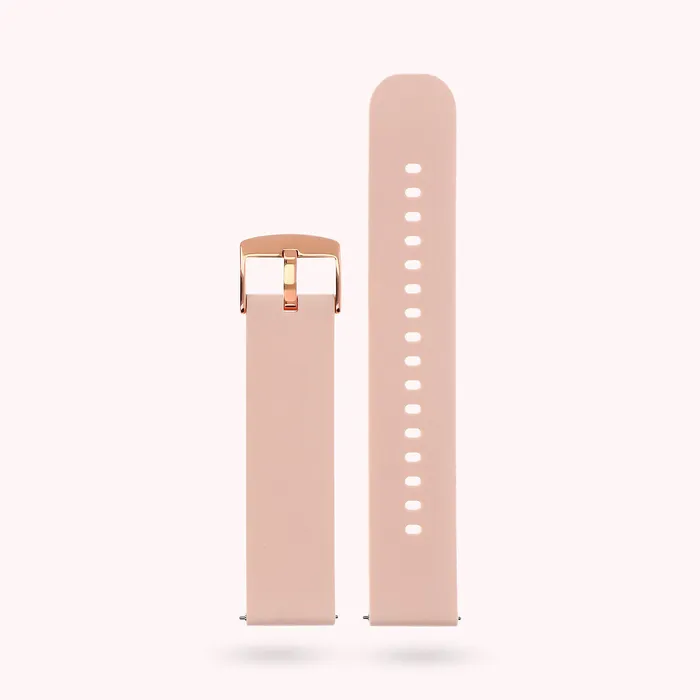 Bronzallure Cinturino Smartwatch in Silicone Chiusura Regolabile Fibbia ad Ardiglione Earrings