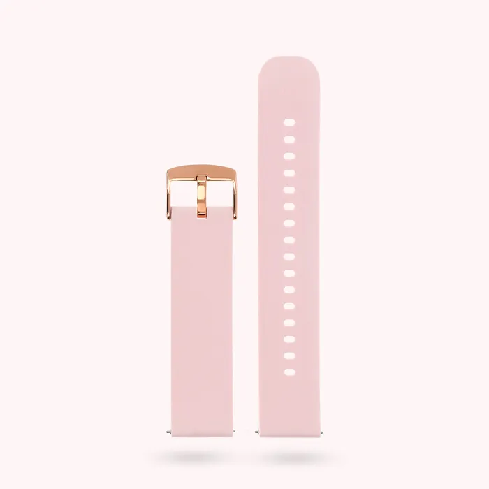 Bronzallure Cinturino Smartwatch in Silicone Chiusura Regolabile Fibbia ad Ardiglione Earrings