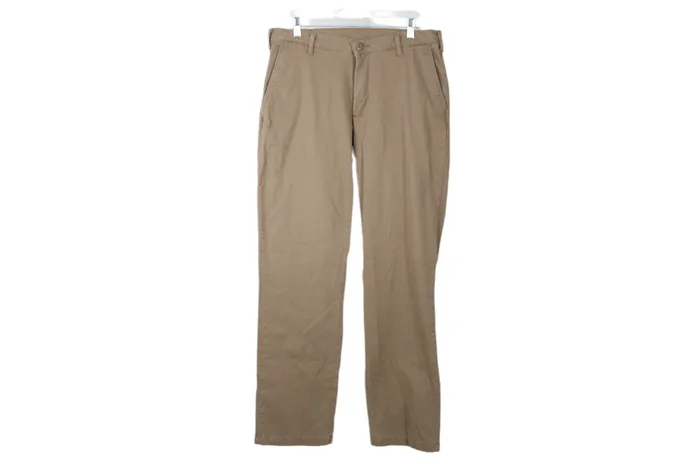 Brown Chino Pants 34X34 Jubilee Thrift Earrings