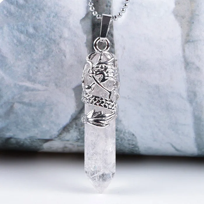 Bryan Lim Necklaces Natural stone pendant necklace