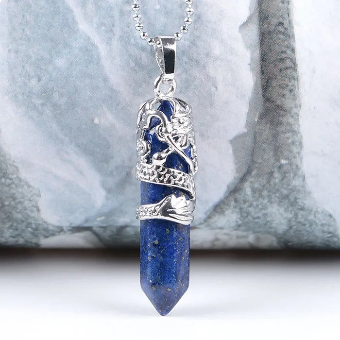 Bryan Lim Necklaces Natural stone pendant necklace