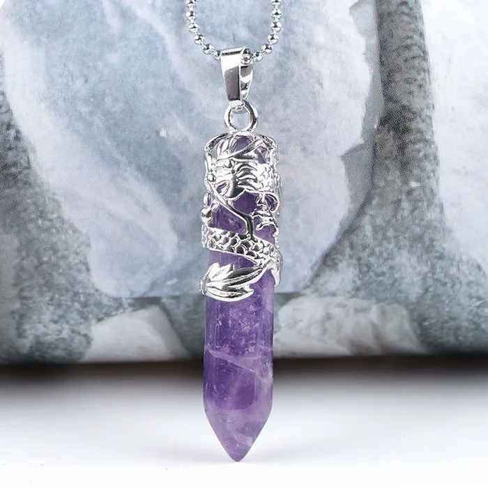 Bryan Lim Necklaces Natural stone pendant necklace