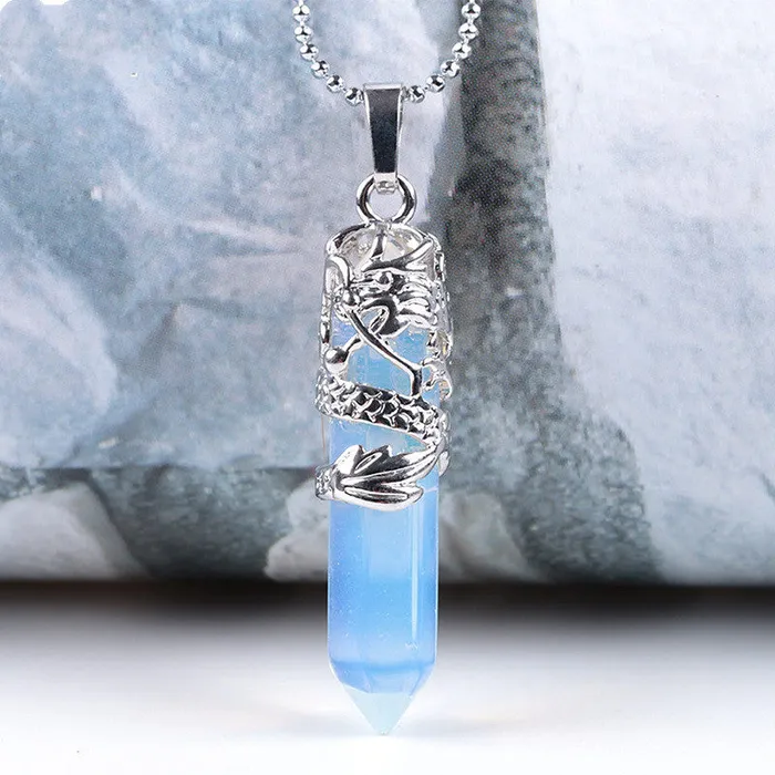 Bryan Lim Necklaces Natural stone pendant necklace