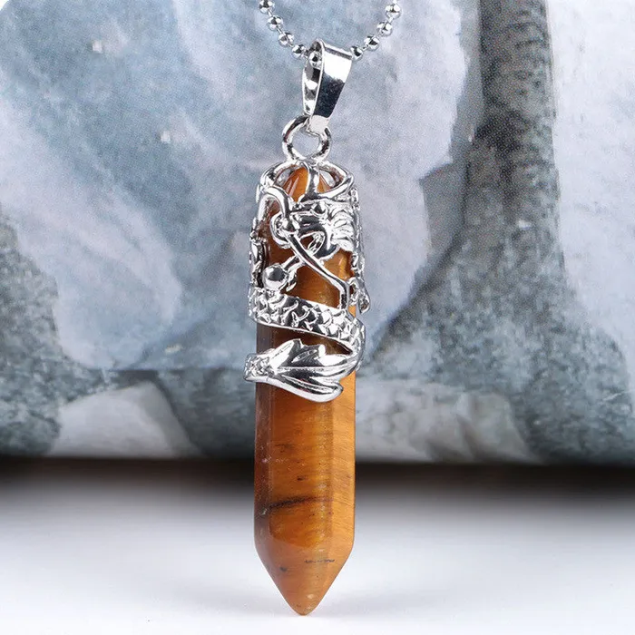 Bryan Lim Necklaces Natural stone pendant necklace